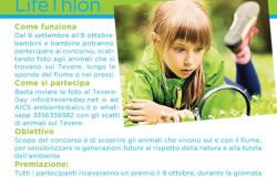 Lifethlon, parte la caccia fotografica agli animali vivi sulle sponde del Tevere