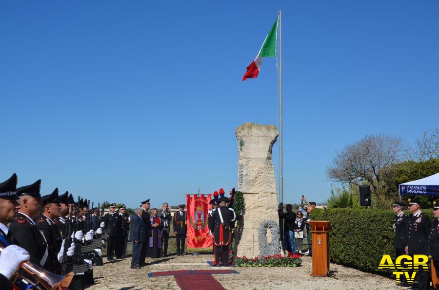 Carabinieri la cerimonia del 79° anniversario Salvo D'Acquisto