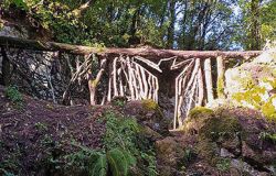 Calcata, Opera Bosco Museo di Arte nella Natura, ripartono le visite guidate da domenica 2 ottobre