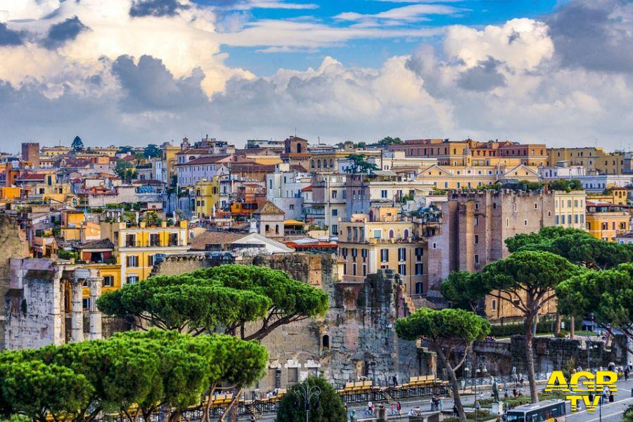 Roma veduta su quartiere centro foto pixabay