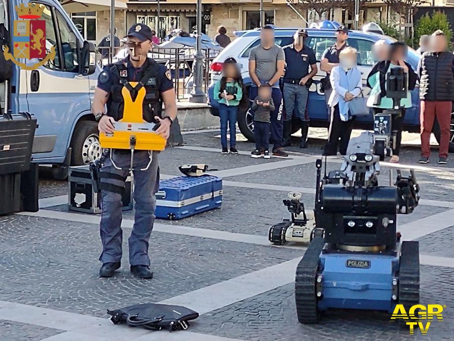 Polizia Anziio artificieri eseercitazione