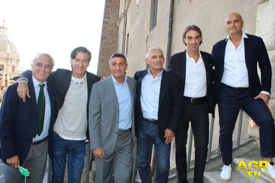 Presentazione al Campidoglio per la Nazionale Italiana Calcio Olimpionici
