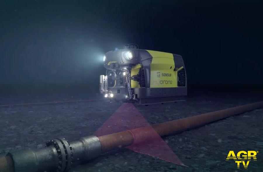Hydrone drone sottomarino per manutenzione presentato ad Ostia al 
