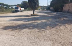 Ostia Antica, messo in sicurezza il parcheggio del cimitero, riempite e spianate le voragini