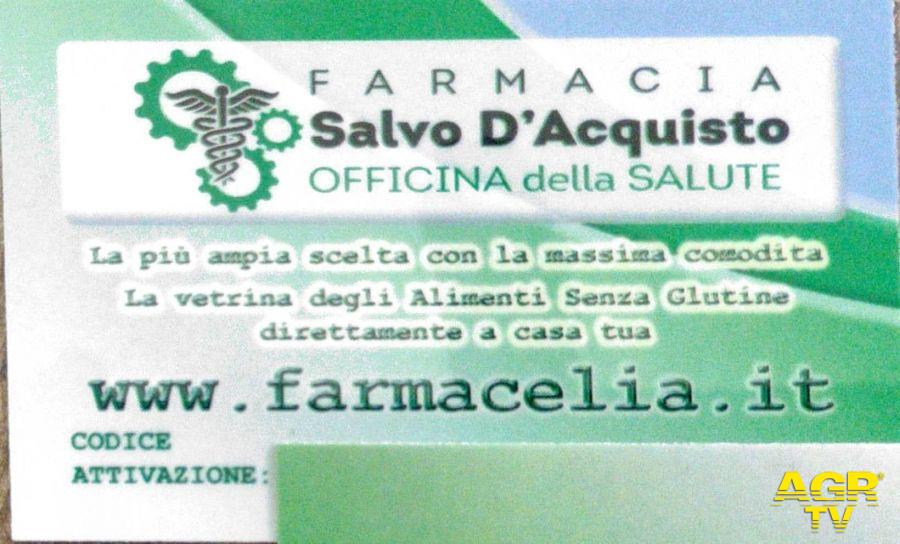 Card farmacia Salvo D'Acquisto di Palidoro