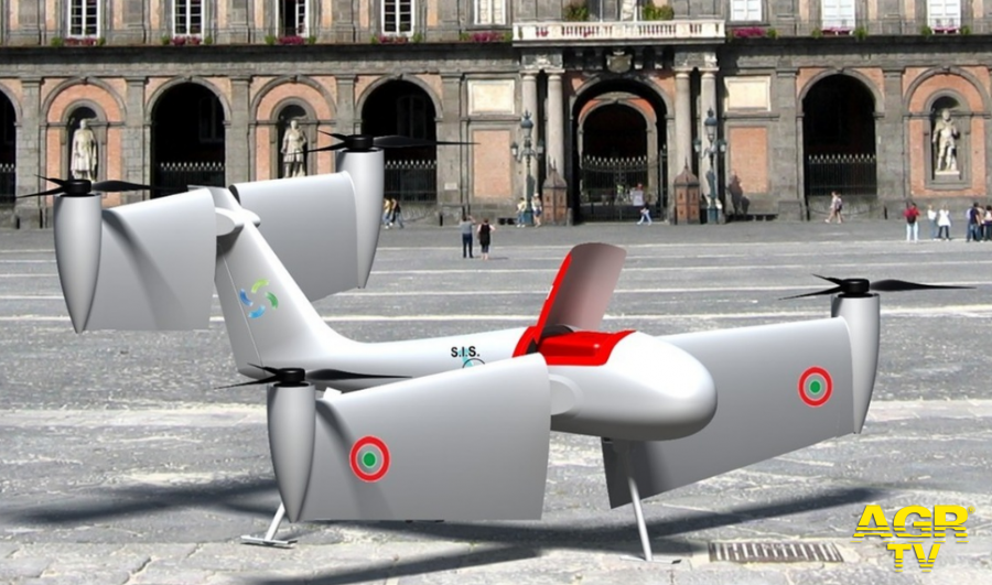 Drone Seua per trasporto sanitario