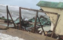 Ostia, danni per oltre 3 milioni agli stabilimenti, i balneari chiedono lo stato di calamità naturale