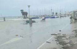 Ostia, danni al porto di Ostia e negli stabilimenti balneari