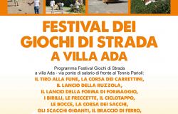 Roma a Villa Ada il Festival dei giochi di strada, sport e divertimenti per tutti