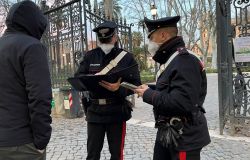 Carabinieri controlli ad alto impatto piazza Vittorio
