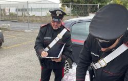 Carabinieri i 126 kg. di droga sequestrati sulla Cassia