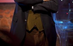 Sgarbi  nello spettacolo Benedivino