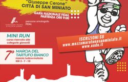 Alla mezza maratona di San Miniato il Campionato regionale degli amministratori toscani