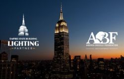 New York Empire State Building si illumina dei colori dell'Andrea Boccelli Foundation per celebrare progetto di educazione musicale
