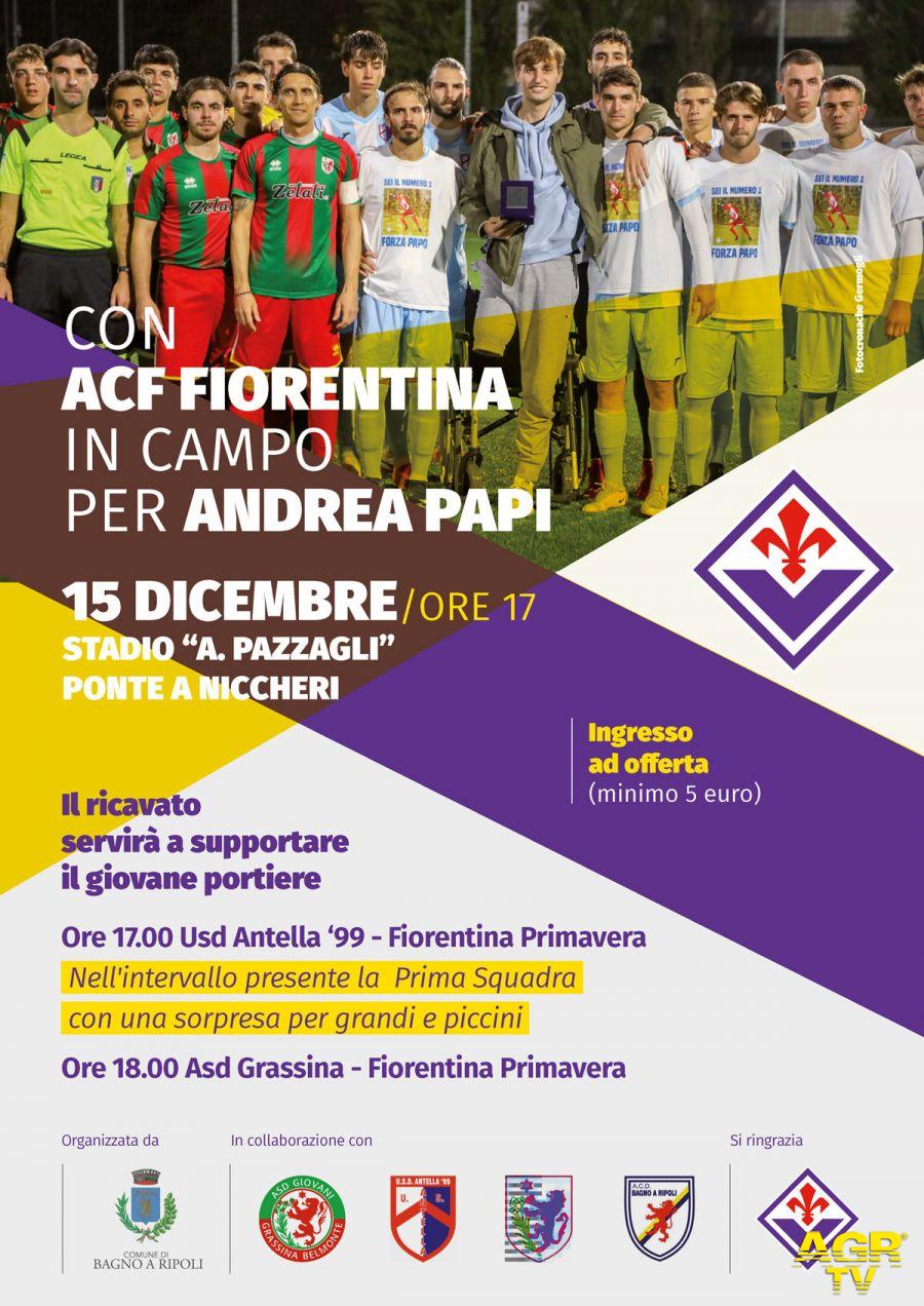 Comune di Bagno a Ripoli Bagno a Ripoli - Con l’ACF Fiorentina tutti in campo per Andrea Papi