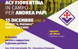 Bagno a Ripoli - Con l’ACF Fiorentina tutti in campo per Andrea Papi