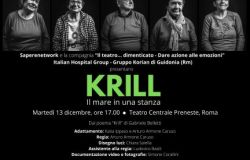 Roma, Krill, il mare in una stanza spettacolo in prima nazionale