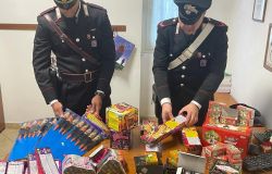 Roma, botti di fine anno, primi sequestri, denunciate due persone