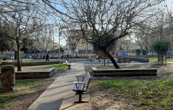 Fiumicino, torna la luce al parco Cetorelli