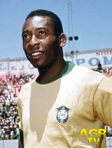 Pelé, con la maglia della nazionale brasiliana, nel 1970