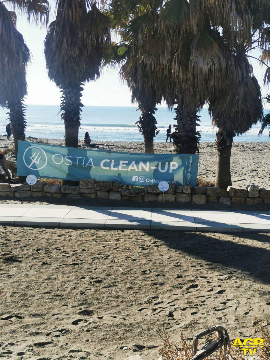 Ostia pulizia spiaggia