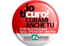 #Io ti curo....curami anche tu, al via la campagna di sensibilizzazione dell'Anaoo contro la violenza in corsia
