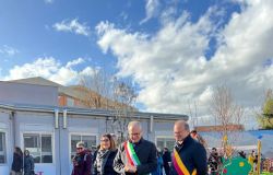 il sindaco Gualtieri con il presidente del Municipio Caliste