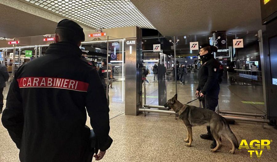 maxi operazione straordinaria di controllo interforze a tutela dell’ordine e della sicurezza pubblica presso la stazione Termini