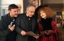 Mon Crime  set film Francois Ozon, Fabrice Luchini e Isabelle Huppert
