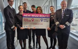 Wizz Air inaugura il nuovo collegamento da Roma ad Abu Dhabi