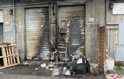 Ostia, in fiamme il ristorante Antichi Sapori