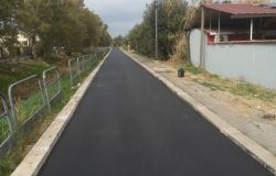 Municipio X, via del Collettore Primario, ultimati a tempo di record i lavori sulla ciclabile