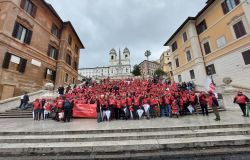 Festa a Roma per i 50 anni di Aido: oltre mezzo migliaio di volontari e soci in piazza San Pietro