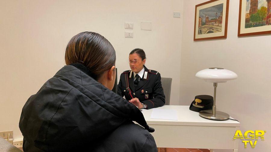 Carabinieri Nettuno donna denuncia violenza