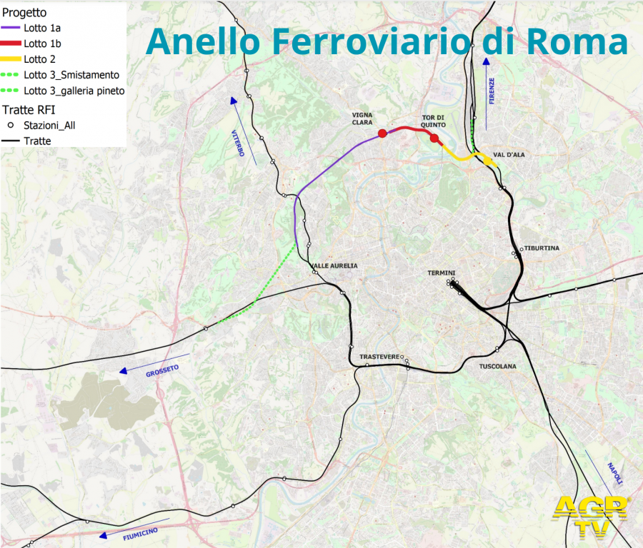 anello ferroviario Roma