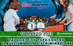 Torvajanica “Fai gol con papà contro il bullismo e la discriminazione”. Il 19 marzo al parco Zoomarine