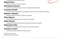 Tutte le strade portano a Roma...in Campidoglio convegno sul ruolo della città quale meta dei camminatori
