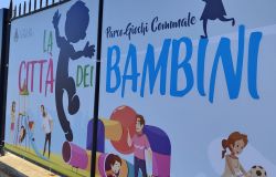 Fiumicino, inaugurata la Città dei bambini