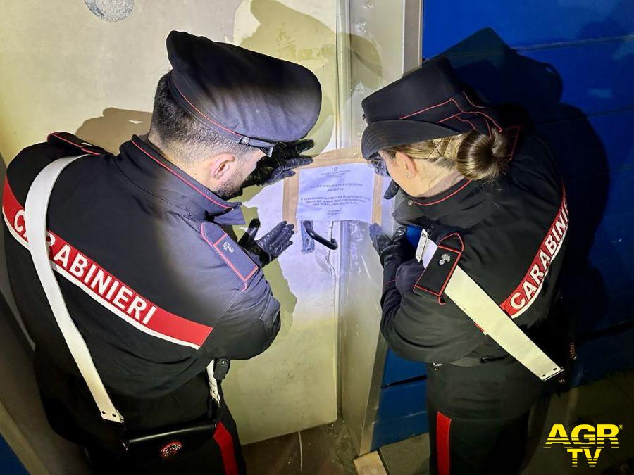 Carabinieri blitz contro banda dedita spaccio metanfetamine e prostituzione