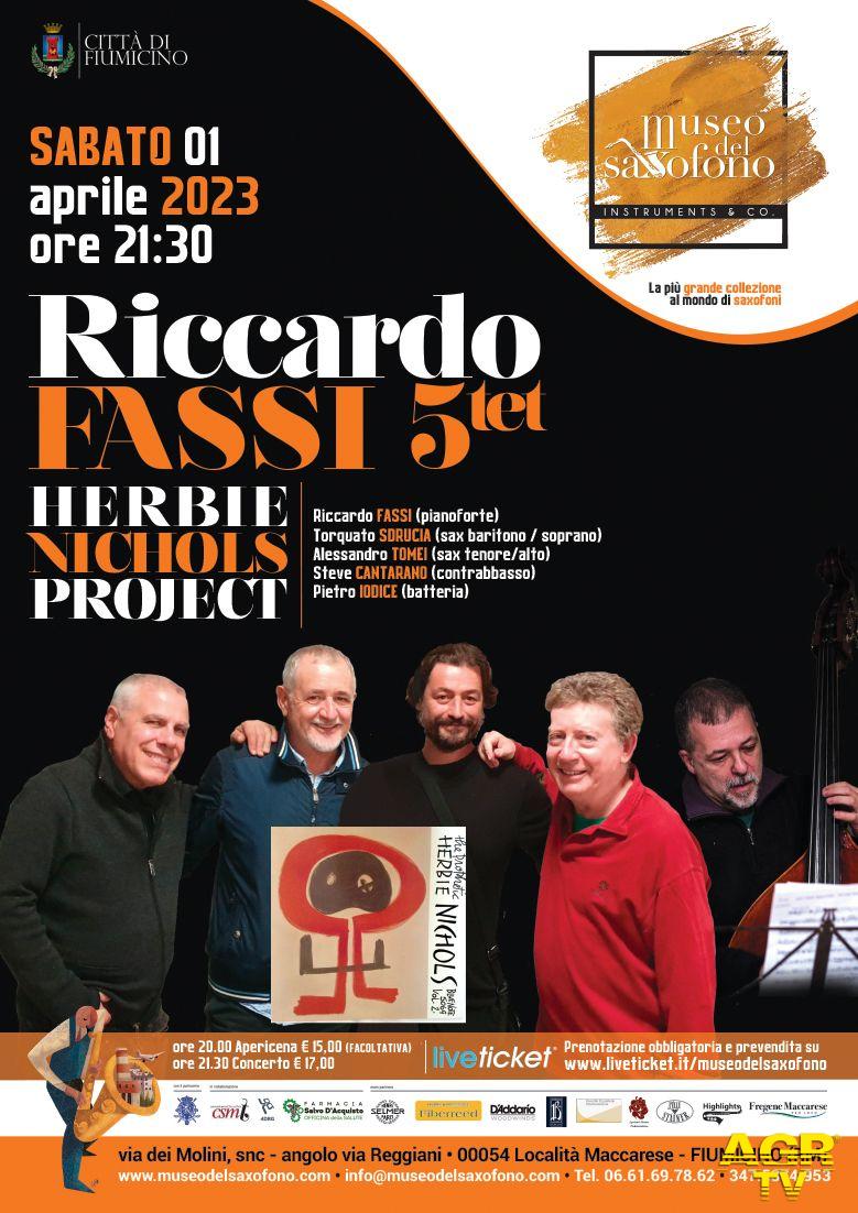 Riccardo Fassi quintetto Herbie Nichols Project locandina