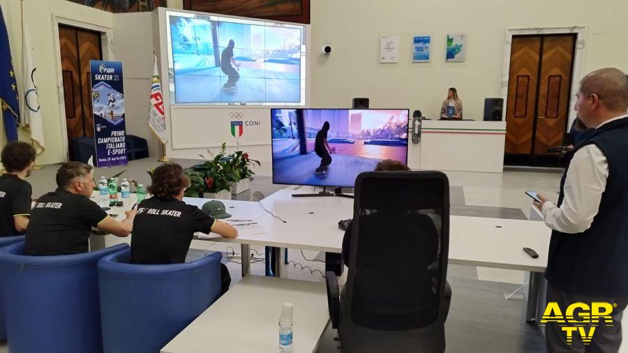 E-sport Roma Skateboarding  un momento delle gare