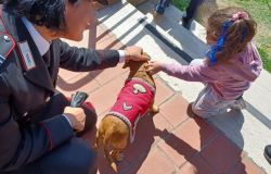 Pasqua in ospedale, omaggio dei carabinieri ai piccoli ricoverati del Bambino Gesù di Palidoro