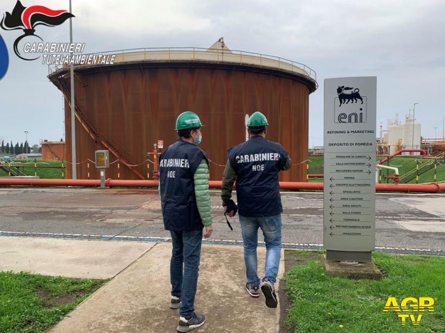Carabinieri NOE deposito Eni Carabinieri NOE deposito Eni