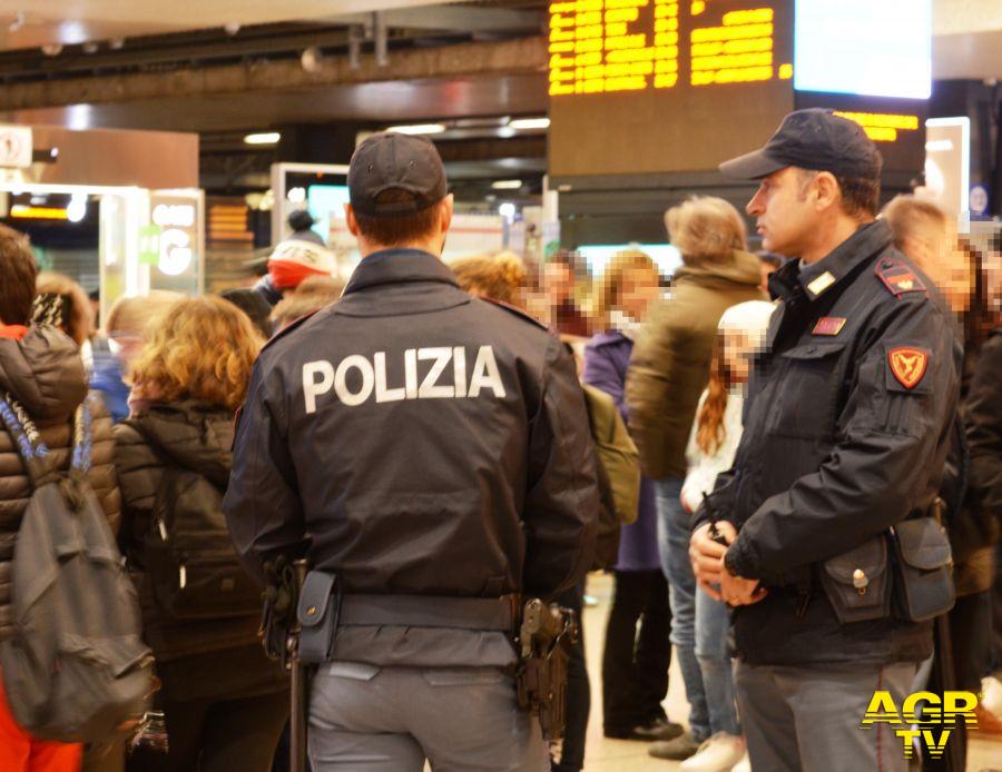 Polizia di Stato: Bilancio dei controlli in occasione delle Festività Pasquali negli scali ferroviari della Capitale