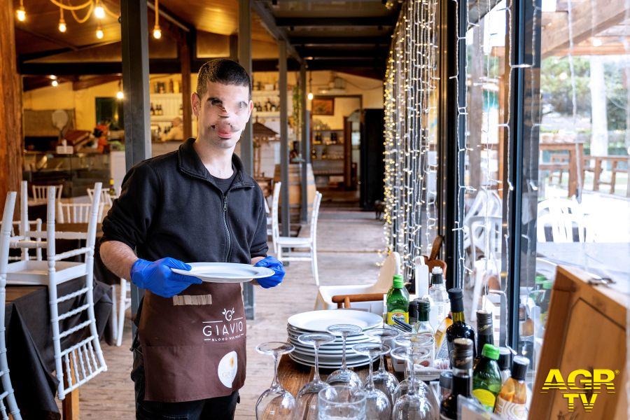 Valerio sul posto di lavoro