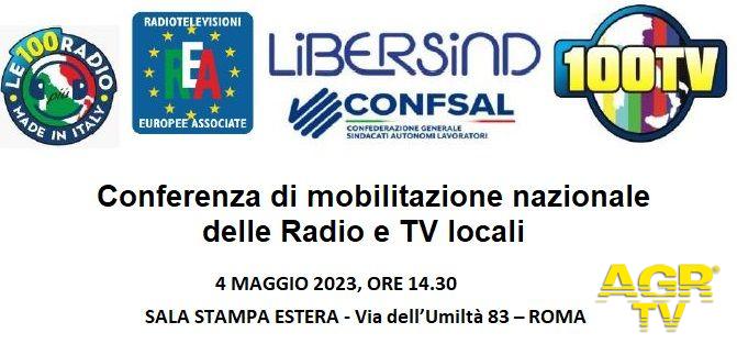 REA: Conferenza di mobilitazione nazionale delle Radio e TV locali