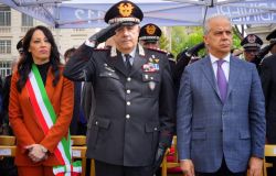 Il Ministro Piantedosi inaugura la nuova sede dei Carabinieri a Monteverde Nuovo