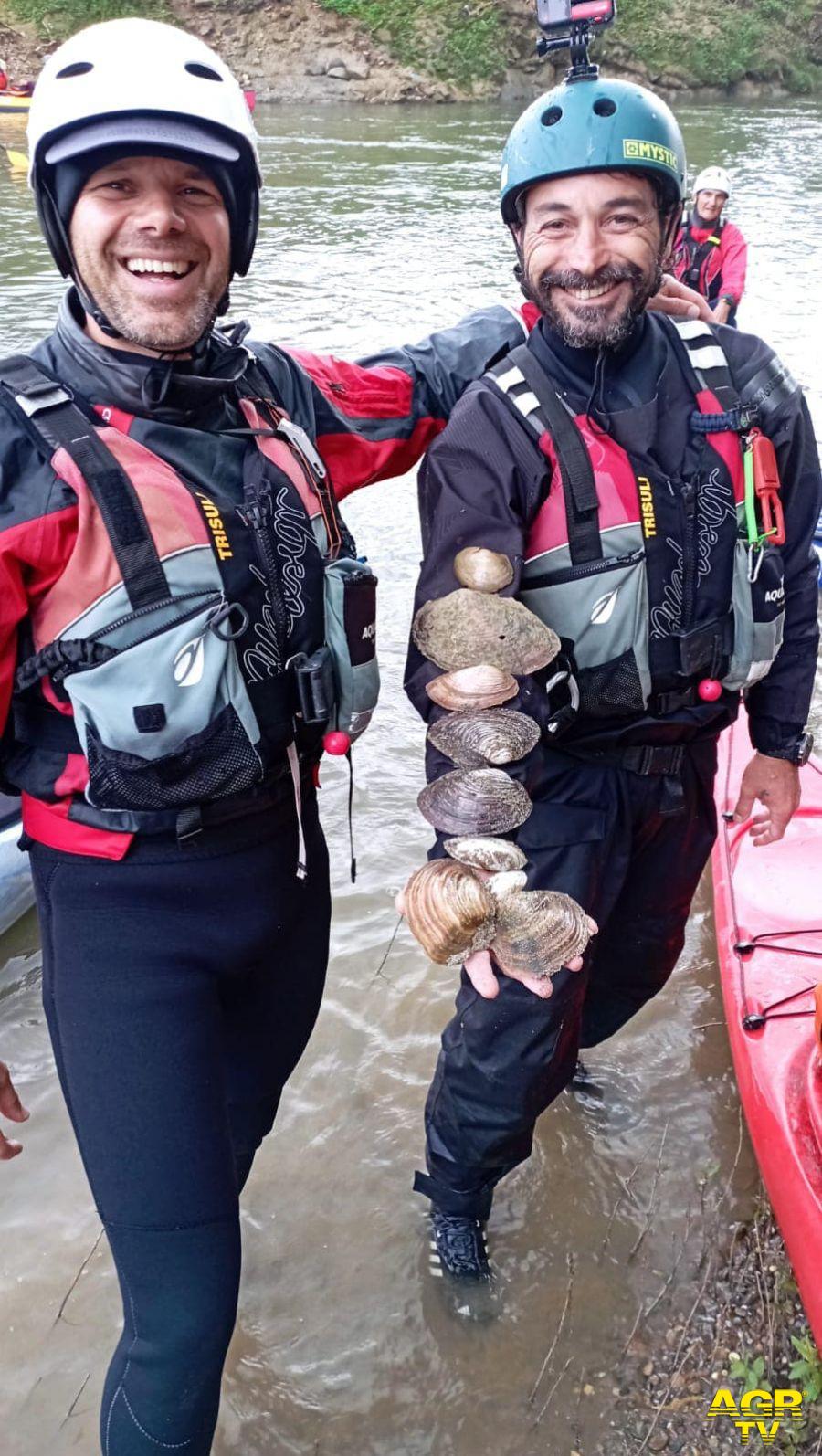 #teveremolluschifantastici ricerca molluschi sul fiume Tevere