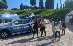 Circo Massimo, la polizia al villaggio di Race for the cure