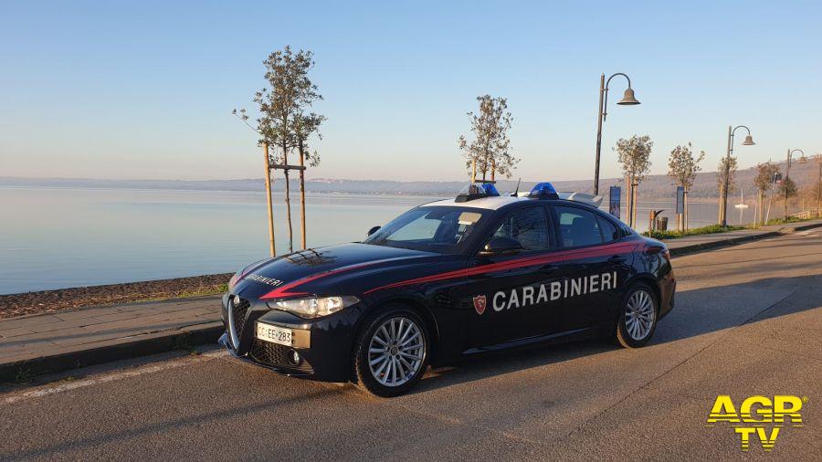 Carabinieri radiomobile a Bracciano